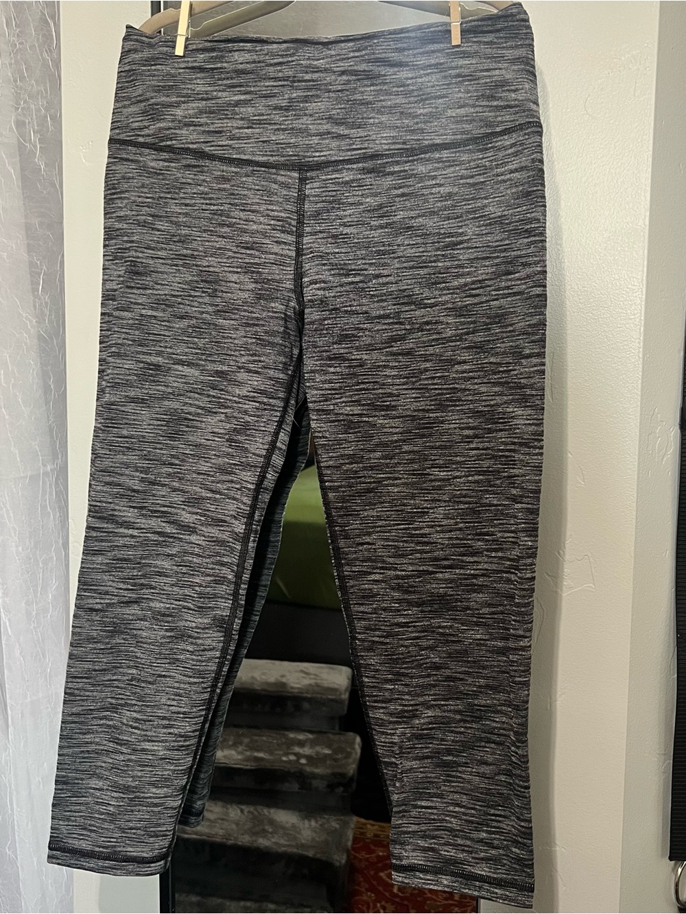 Victoria's Secret Charcoal and Black Leggings